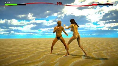 big tits, pc game, mixed wrestling, mixed fighting