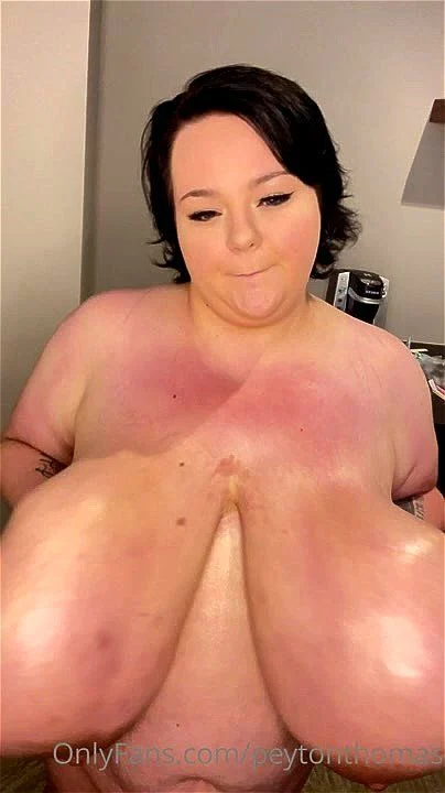enormous boobs, giant tits, solo, peyton thomas