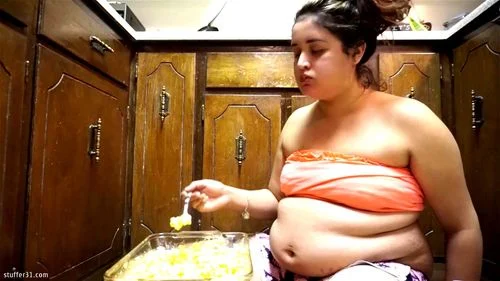 eating, fat, fetish, big belly