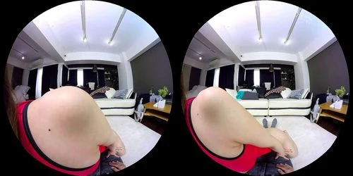 virtual reality, asian, babe, pov