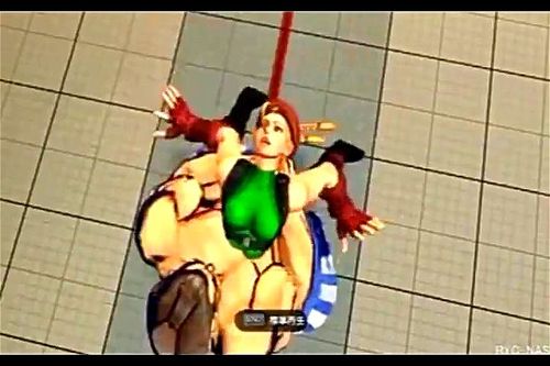 anime 3d, cammy, ryona, game