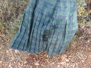 Pissed on, Pissing, Tartan, Video One