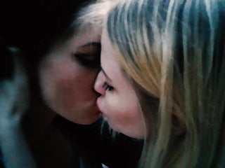 Lesbian Teen Threesome, Casting, Kissing Lesbian, Love