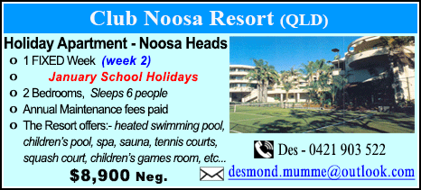 Club Noosa Resort - $8900