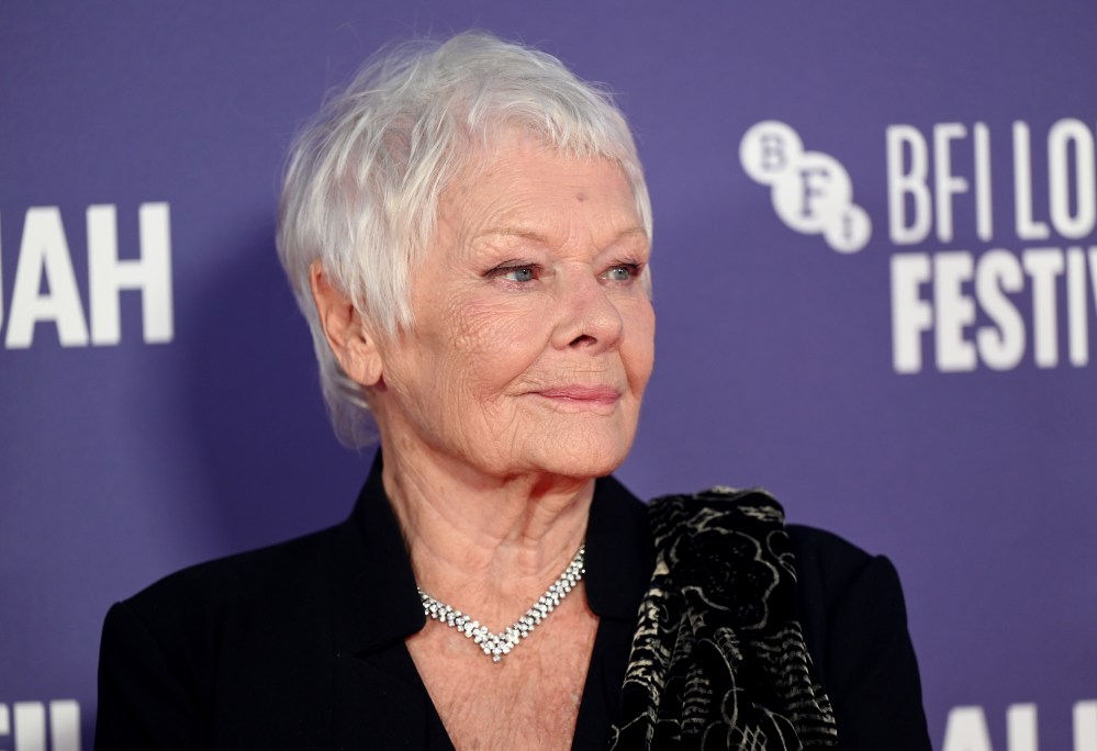 LONDON, ENGLAND - OCTOBER 09: Judi Dench attends the "Allelujah" European Premiere during the 66th BFI London Film Festival at Southbank Centre on October 09, 2022 in London, England. (Photo by Stuart C. Wilson/Getty Images for BFI)
