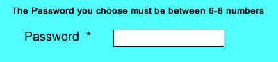 example of check box showing Instructions and required field asterisk before form field