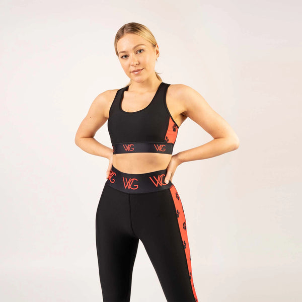 WG Flex Sustainable Noir Crop Top - Welligogs