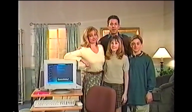 How did the kids talk about internet in the 90s?