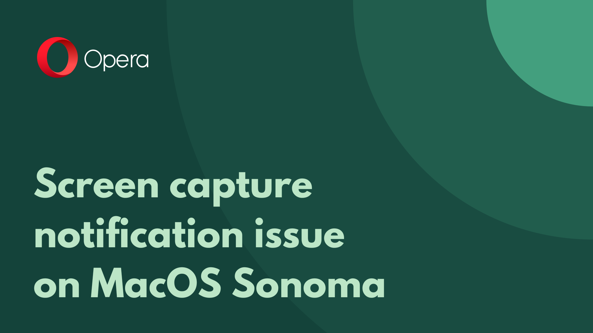 Screen capture notification issue on MacOS Sonoma