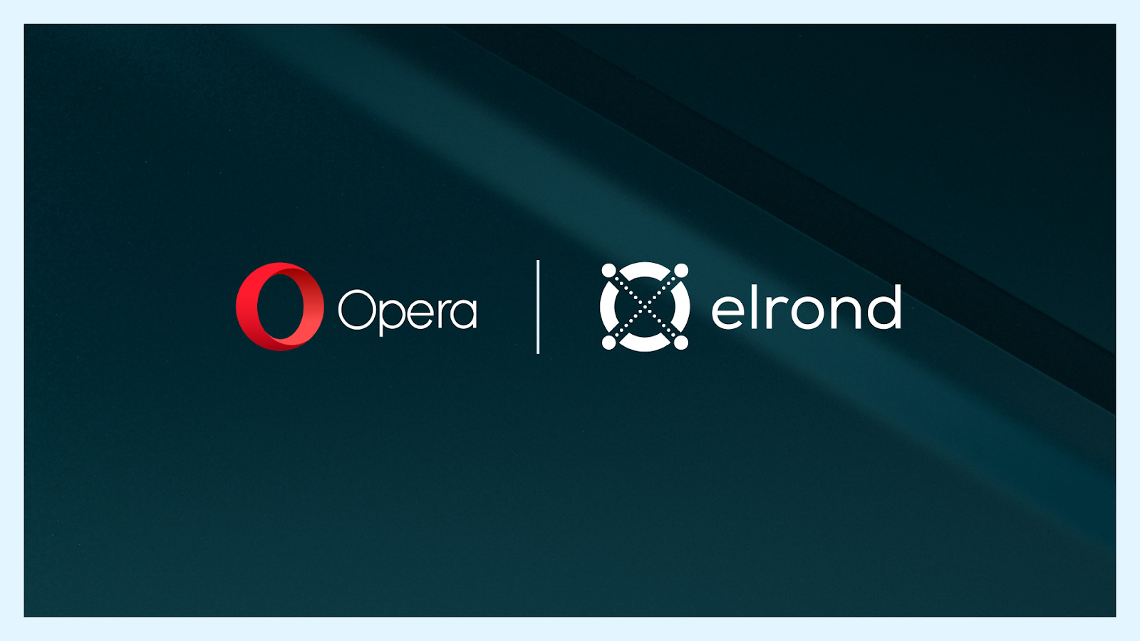 Opera and Elrond logos