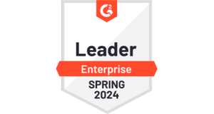 Enterprise Leader Spring 2024 G2 Badge