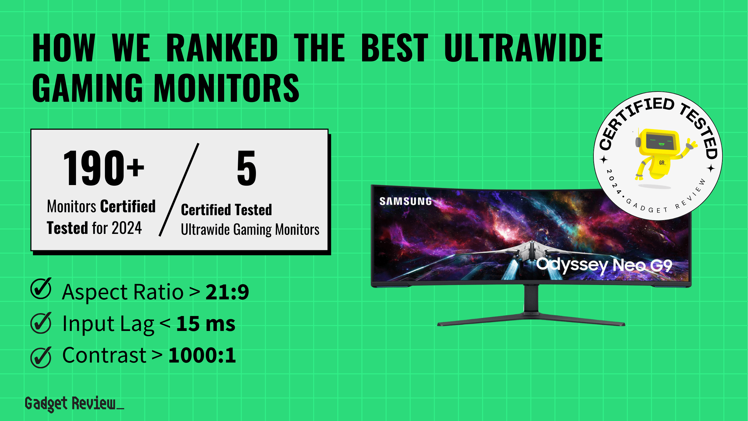 How We Ranked The 5 Best Ultrawide Gaming Monitors
