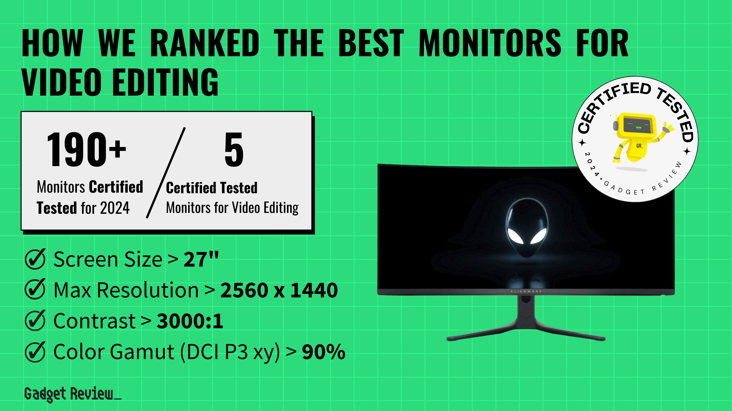 We Ranked The 5 Best Monitors For Video Editing