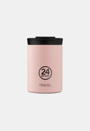 24bottles Travel Snack Pot Dusty Pink 350ml (120366)