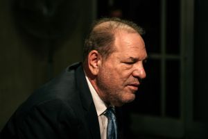 Movie producer Harvey Weinstein enters New York City Criminal Court on February 24, 2020 in New York City. Jury deliberations in the high-profile trial are believed to be nearing a close, with a verdict on Weinstein's numerous rape and sexual misconduct charges expected in the coming days. (Photo by Scott Heins/Getty Images)