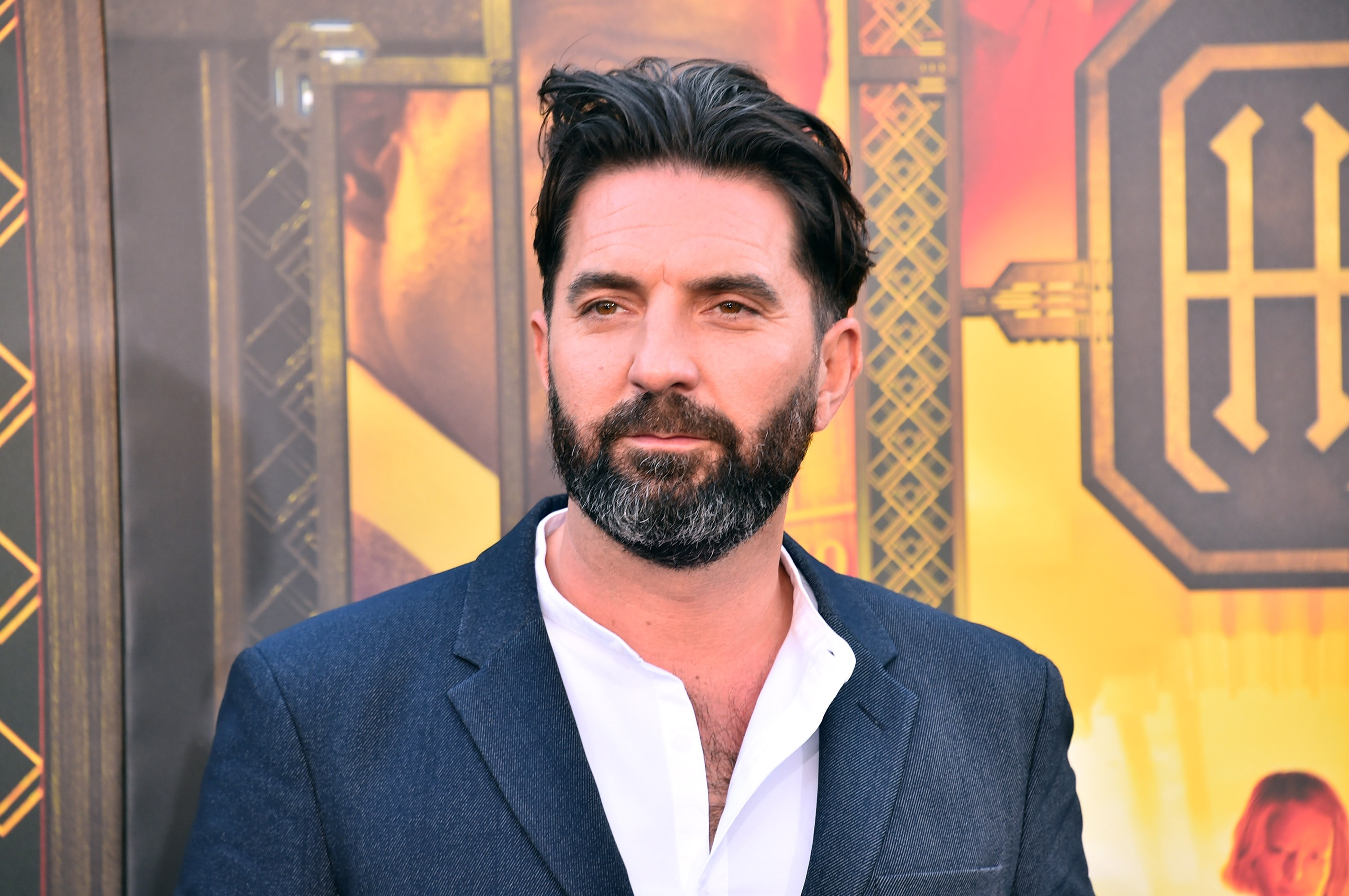 WESTWOOD, CA - MAY 19:  Director Drew Pearce attends the premiere of Global Road Entertainment's 'Hotel Artemis' at Regency Village Theatre on May 19, 2018 in Westwood, California.  (Photo by Alberto E. Rodriguez/Getty Images)