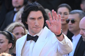 CANNES, FRANCE - MAY 16: Adam Driver attends the "Megalopolis" Red Carpet at the 77th annual Cannes Film Festival at Palais des Festivals on May 16, 2024 in Cannes, France. (Photo by Kristy Sparow/Getty Images)