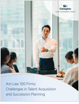 Succession planning is critical for AM Law 100 firms facing high attrition rates and generational shifts. This white paper offers valuable insights and actionable strategies to address these challenges, ensuring long-term stability and success. Download now to explore the benefits of robust succession planning, from retaining top talent to fostering leadership continuity.
