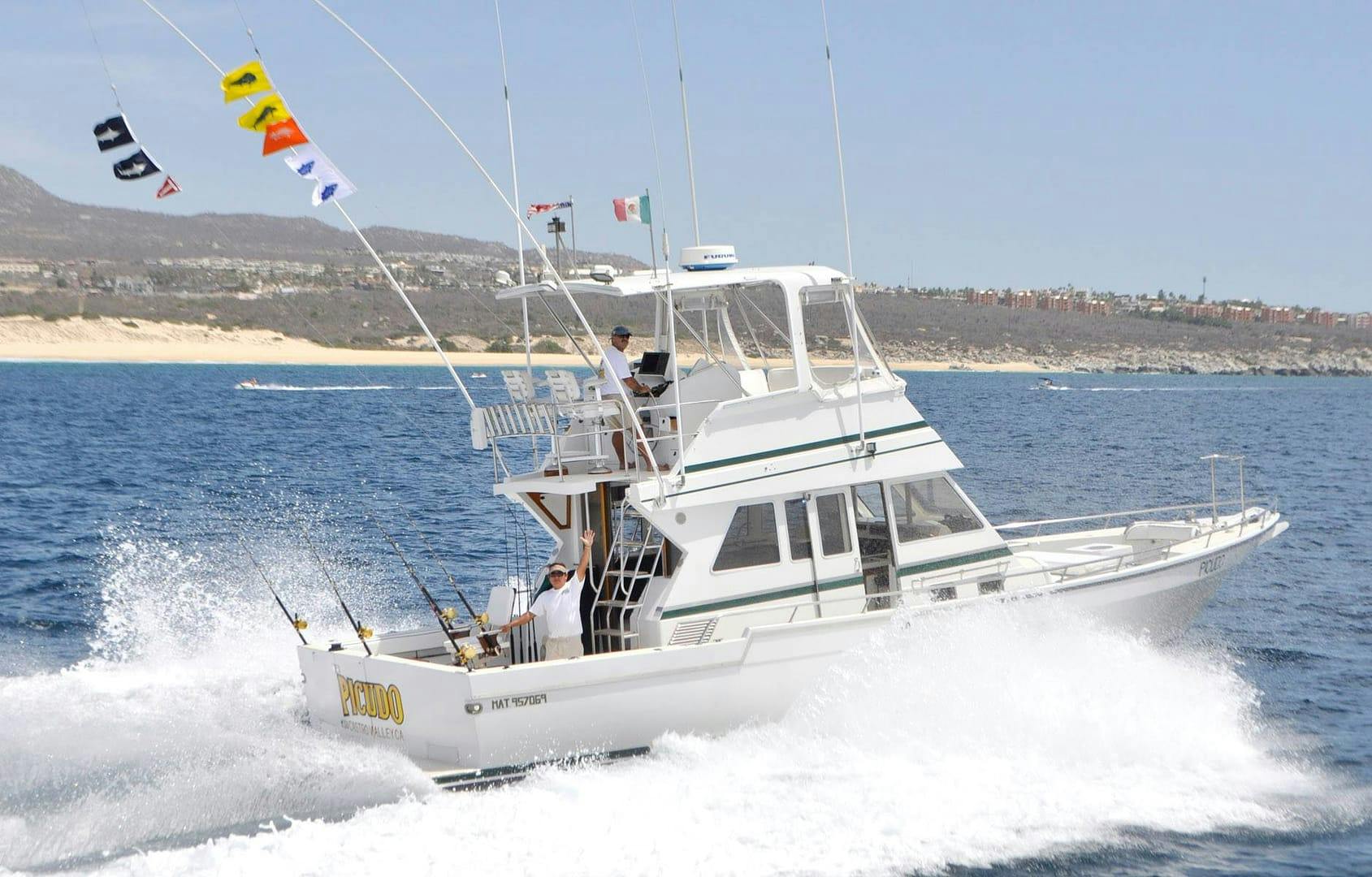 45ft PICUDO fishing charter