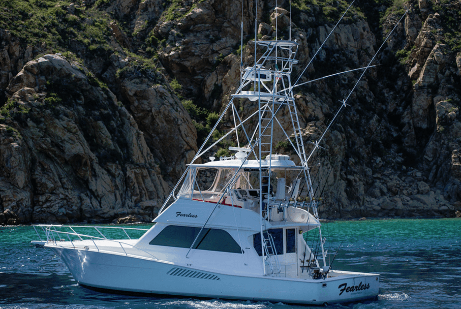 50ft Fearless fishing charter