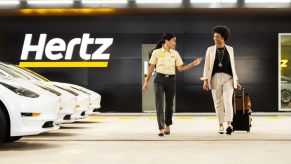 Hertz is selling this EV rental fleet.