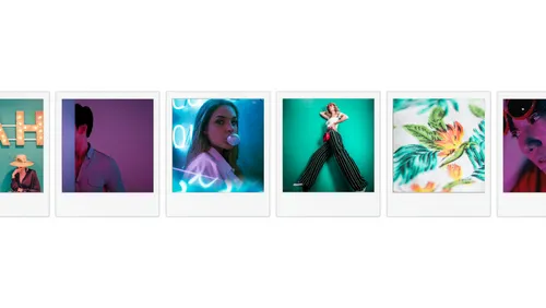Polaroid Sequence Frame facebook-cover-photos template