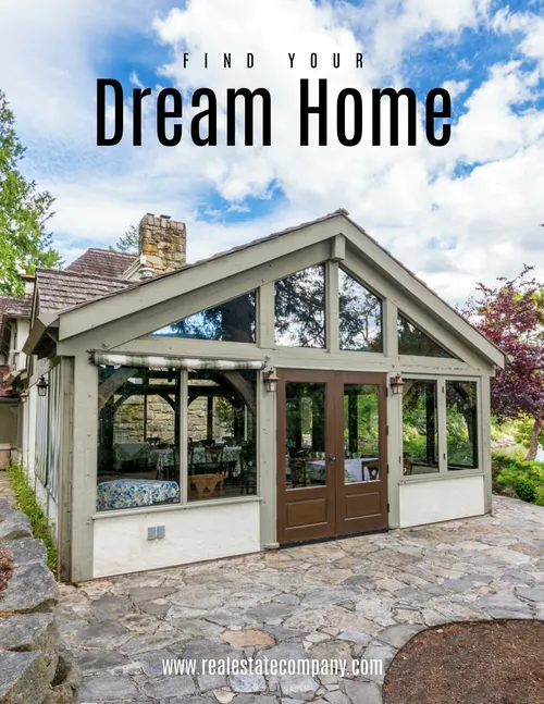 Dream Home flyers-real-estate template