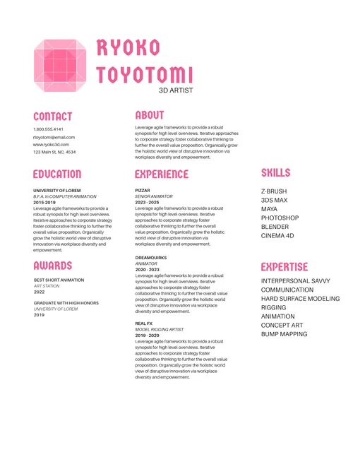 Resumes 26 resumes template