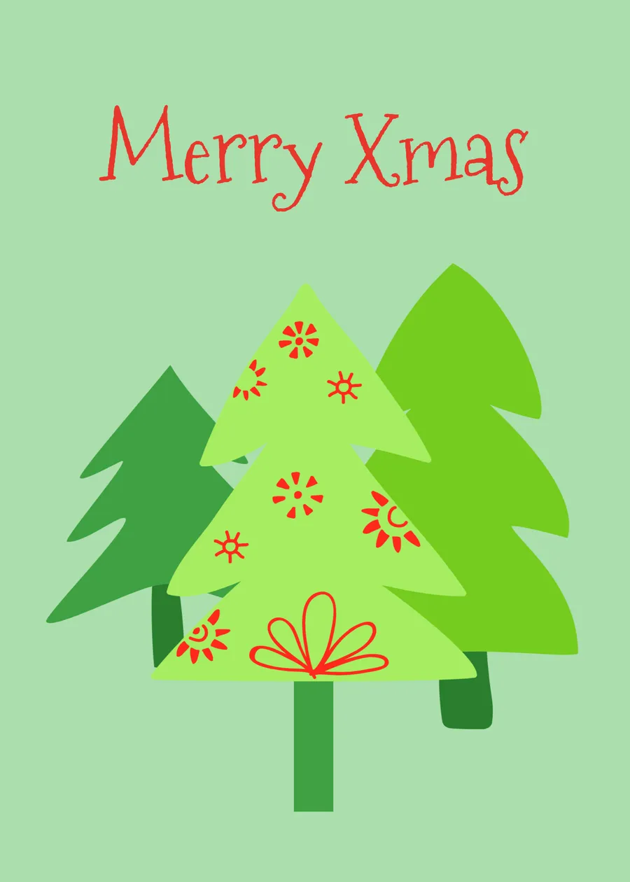 Card Christmas 5 card-christmas template