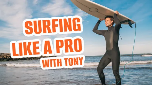 Surfing like a pro with Tony  youtube template
