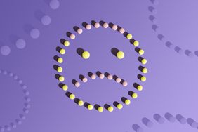 Can Birth Control Make You Depressed? - The 28 day cicle of the contraceptive pill in the shape of a sad face