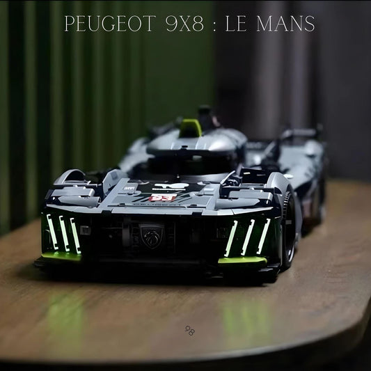 Maquette Peugeot 9X8 Pièces d'Exceptions Voiture | Peugeot 9X8 : Le Mans