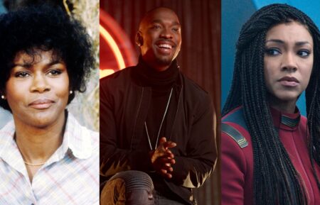 Black History Month 2022 TV Round-Up, Cicely Tyson as Vivian in 'Bustin' Loose,' Jay Pharoah in 'Phat Tuesdays,' Sonequa Martin-Green as Burnham in 'Star Trek: Discovery'