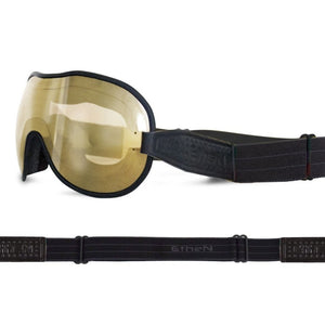 Ethen Cafe Racer Goggles - Black 