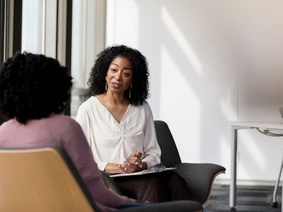 Therapist meets with person being treated for personality disorder trait specified