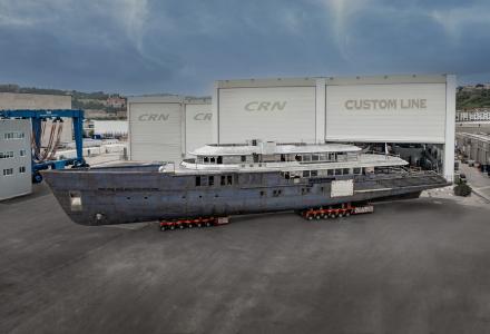 Project Thunderball: A 70m Custom Superyacht Begins Construction