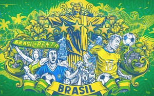 Kohteen Football Brazil kuvake