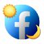 Icon for Auto Dark Theme for Facebook