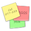 Pictogram voor Sidebar Sticky Note
