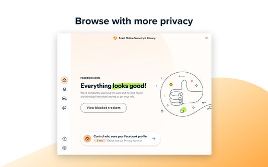 Browse with more privacy