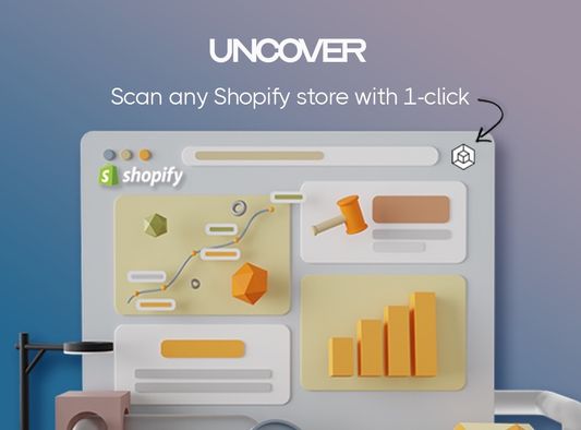 How to Use the Extension:

STEP 1 - Open up any Shopify store and click on the Uncover Chrome Extension in your browser. Once clicked, the extension will take some time to load all of the content for you to freely browse
STEP 2 - Click on the score cards or tabs in the explorer view in order to toggle between panes
STEP 3 - Export the Shopify store’s website HTML and product catalog directly to your desktop, or by sending it to your email