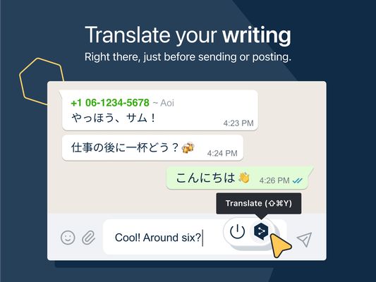 Translate your writing