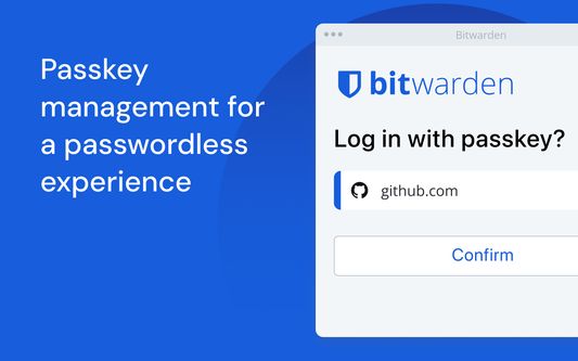Passkey management for a passwordless experience