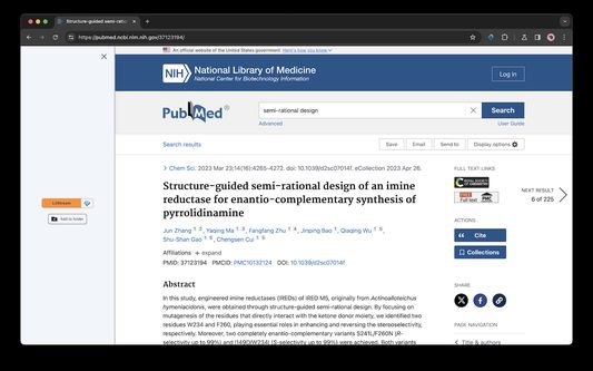 DeepDyve Plugin on PubMed Article Page