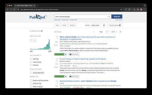 DeepDyve Plugin on PubMed Search Page