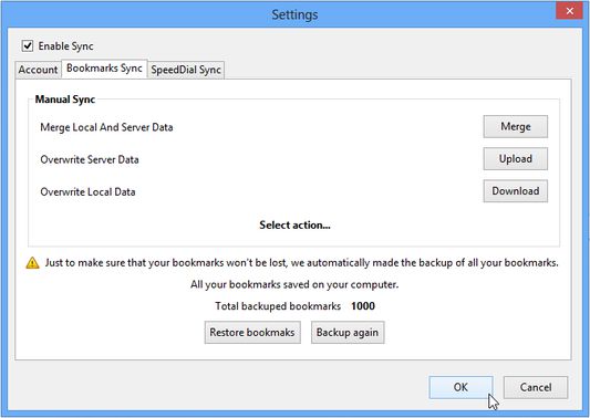 Additional bookmarks backup/restore features.