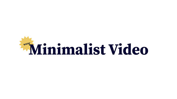 Interactive Minimalist Video template