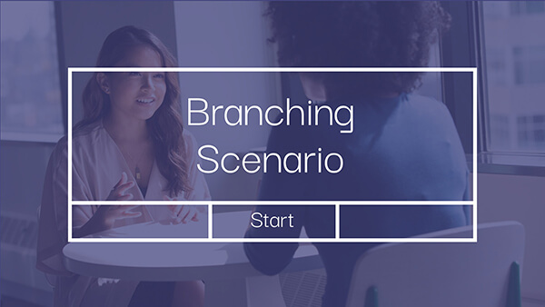 Interactive Branching scenario template