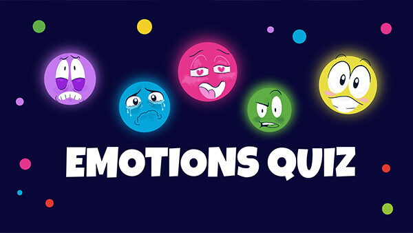 Interactive Emotions quiz template