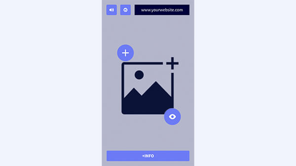 Interactive Essential vertical interactive image template